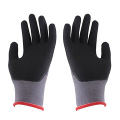 Safety Work Gloves MicroFoam Nitrile Coated Foam Gloves S-Size/3 Pairs