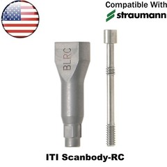 US For Straumann ITI NC/RC Scan Body Transfer Impression Coping Open/Closed Tray