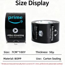 New Sealed 100yards x 3” Self Adhesive BOPP Packaging Tape – Amazon Prime