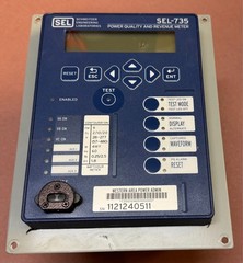 SCHWEITZER SEL-735 SEL SOLAR QUALITY REVENUE METER 50Hz