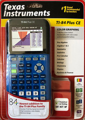 Brand new Texas Instruments TI-84 Plus CE Enhanced Graphing Calculator (Blue)
