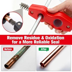 ROGVOC Copper Pipe Cutter Kit, 1/8-1-1/8 in Mini Tube Cutter, 5-50 mm…