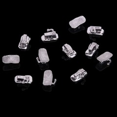 50Set AZDENT Dental Orthodontic Bondable Buccal Tube 1st Molar Roth.022 Non-Con