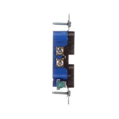 Eaton TR270B Tamper Resistant Duplex Receptacle, Brown