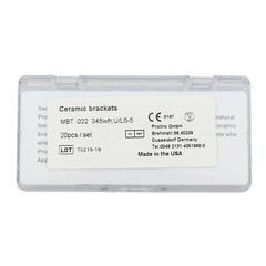 Orthodontic Ceramic Bracket Metal Slot Self Ligating 3M Clarity Damon Clear AO