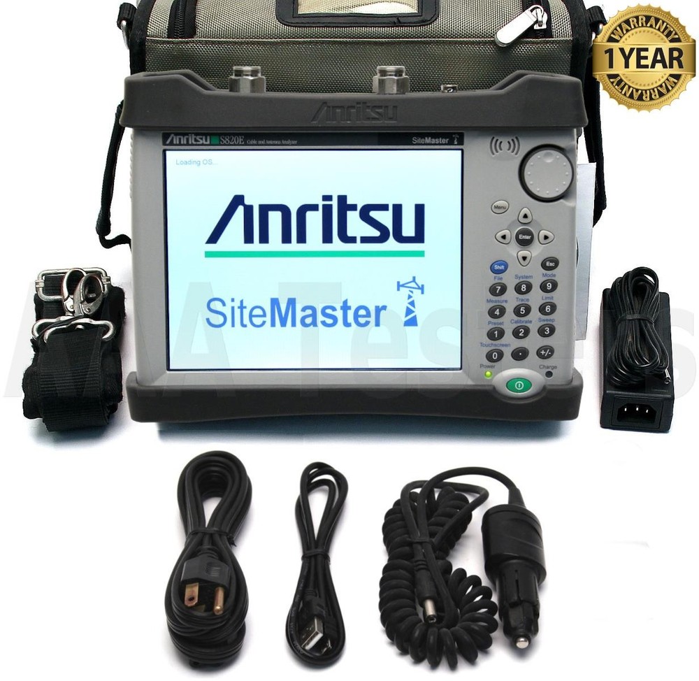 Anritsu Site Master S820E 8GHz Cable & Antenna Analyzer w/ Opt 708 S820