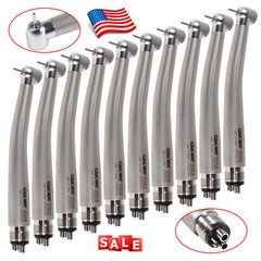 1-10 Packs SANDENT Dental High Speed Handpiece Standard Push Button 4 Holes