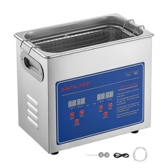 Uimoso 3L Ultrasonic Cleaner 40kHz for Jewelry and Small Parts Cleaning
