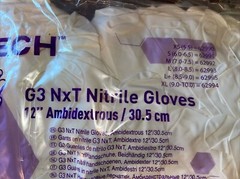 Kimtech G3 NXT Nitrile Gloves 62994 Smooth Ambidextrous White 12″ 100/Bag NEW!!!