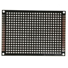 5cm x 7cm Black PCB Printed Circuit Board, 5 Pack, 432 Holes, 32 Pads