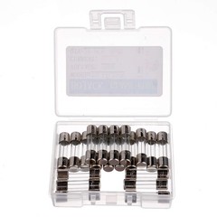 Pack of 20 T0.5AL250V 5X20Mm 0.5A 250V Slow Blow Fuses 0.5 Amp 250 Volt