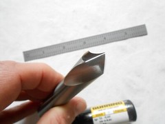 NEW GUHRING SOLID CARBIDE SPOTTING DRILL 16MM DIA. X 37.5MM FL X 115MM L X 90DEG