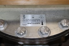 NEW NEPTUNE 8″ HP PROTECTUS 111S FIRE MAIN REGULAR METER VALVE
