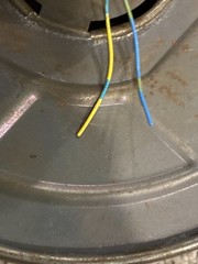 Partial Spool 750ft 24 AWG Type 649 PVC Connect Wire Blu/Yel-Yel/Blu