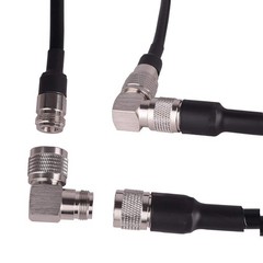 Efficient N Type Right Angle Connectors – 4 Pack for Enhanced Signal Integrity