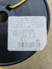 500′ Wire 14 Awg THHN/THWN 600V Yellow MADE IN USA