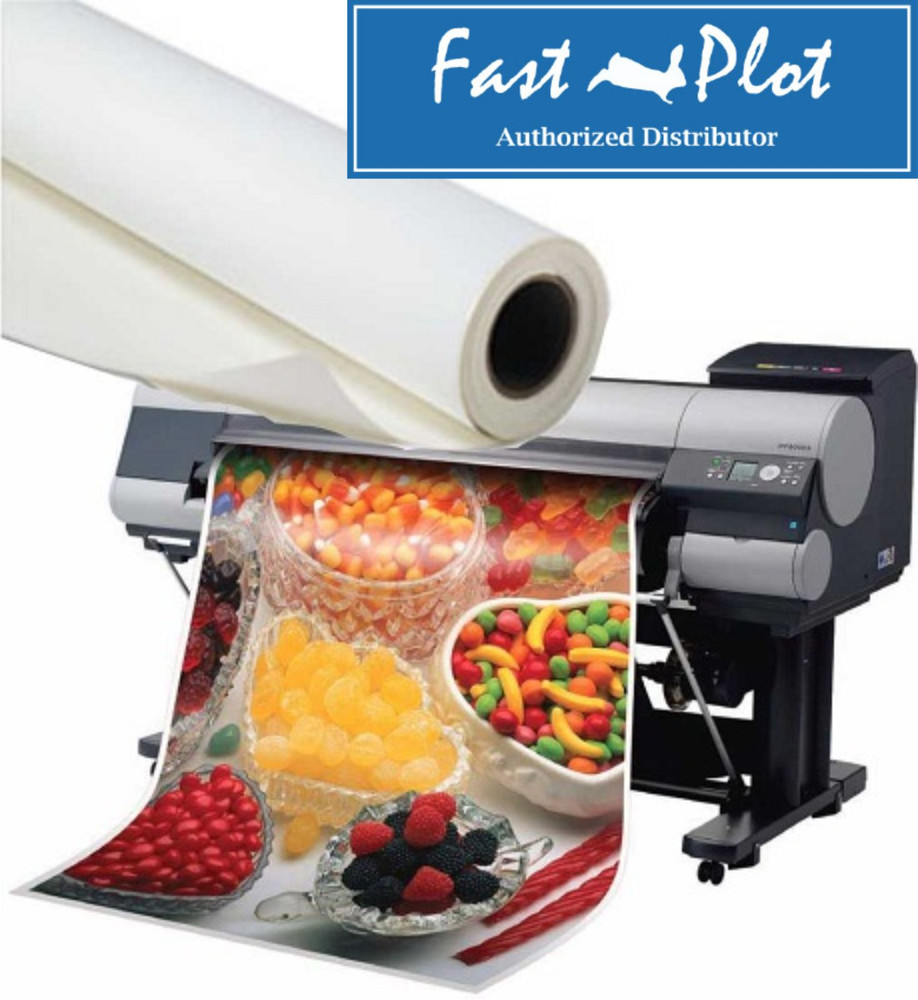 Self Adhesive Poly-Vinyl Banner roll Waterproof – 24″ x100FT -Inkjet printing