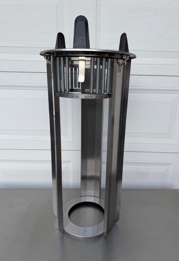 Lakeside Open Frame Drop-in Dish Dispenser Model 4010 9-1/4-10-1/8