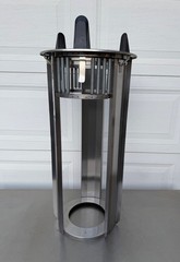 Lakeside Open Frame Drop-in Dish Dispenser Model 4010 9-1/4-10-1/8