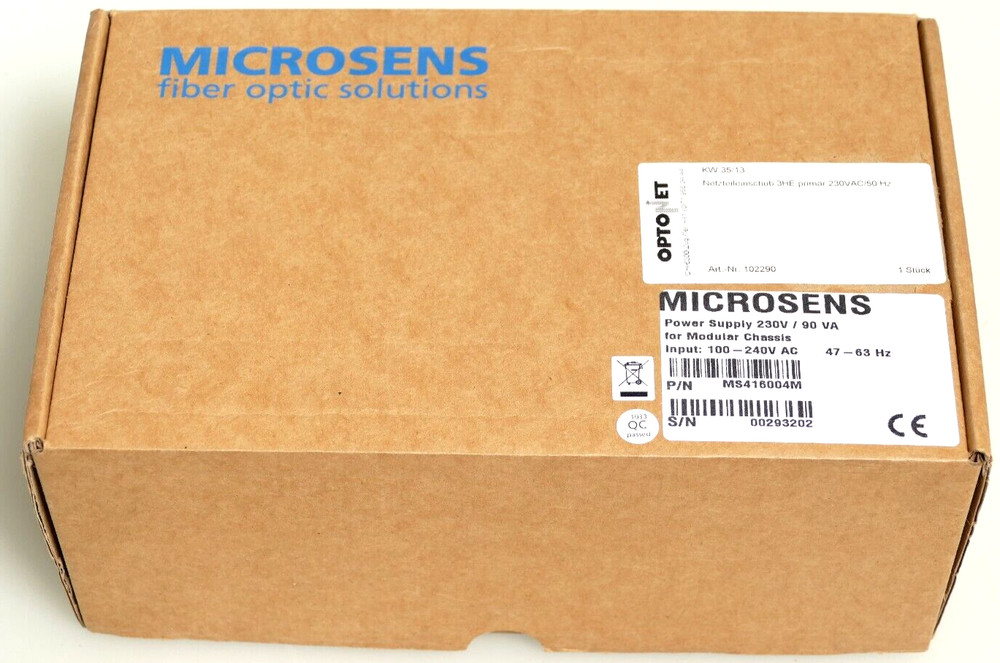 Microsens MS416004M Power Supply 230V / 90VA for Modular Chassis