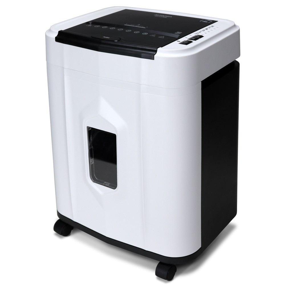 Aurora AU120MB 120-Sheet Micro-Cut Paper Shredder/30 Minutes (White/Black)