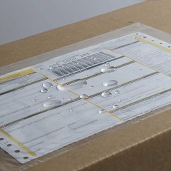 50-4000 Clear Adhesive Packing List Shipping Label Envelopes Pouches 7.5 X 5.5