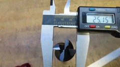 Hanita 4VP5S carbide 4fl endmill 1-1/8″ LOC REGROUND to 25.15mm and recoated