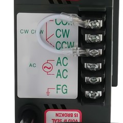 90W Gear Motor w/ Speed Controller Reduction Ratio: 1:20 Electric Single-phase