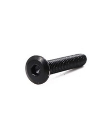 20pcs 1/4″-20 x 1/2″ Black Flat Head Allen Bolts 304 Stainless Steel for Furn…