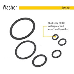 Cable Gland PG21 5 Packs IP68 Waterproof Nylon Cable Connectors with Locknut …