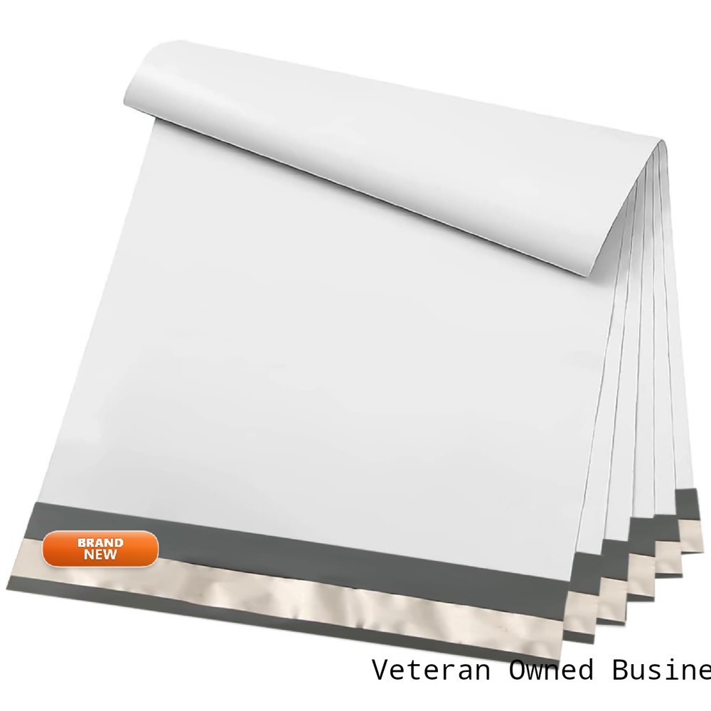 Steinpac Large Poly Mailers 19X24 50 Pack Self-Sealing Package Envelopes Strong