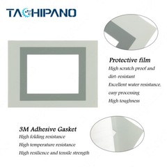 Touch Screen for P/N:80F3-A110-58050 S/N:0802004778 Panel with Protective Film