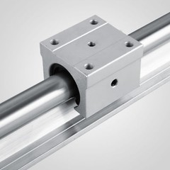 SBR12 1500MM Supported Linear Rail Shaft Rod With 4 PCS SBR12UU NEW Arrival