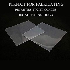 Dental Soft Splint Sheets 10 Count 2.0MM Thermoforming for Vacuum Forming
