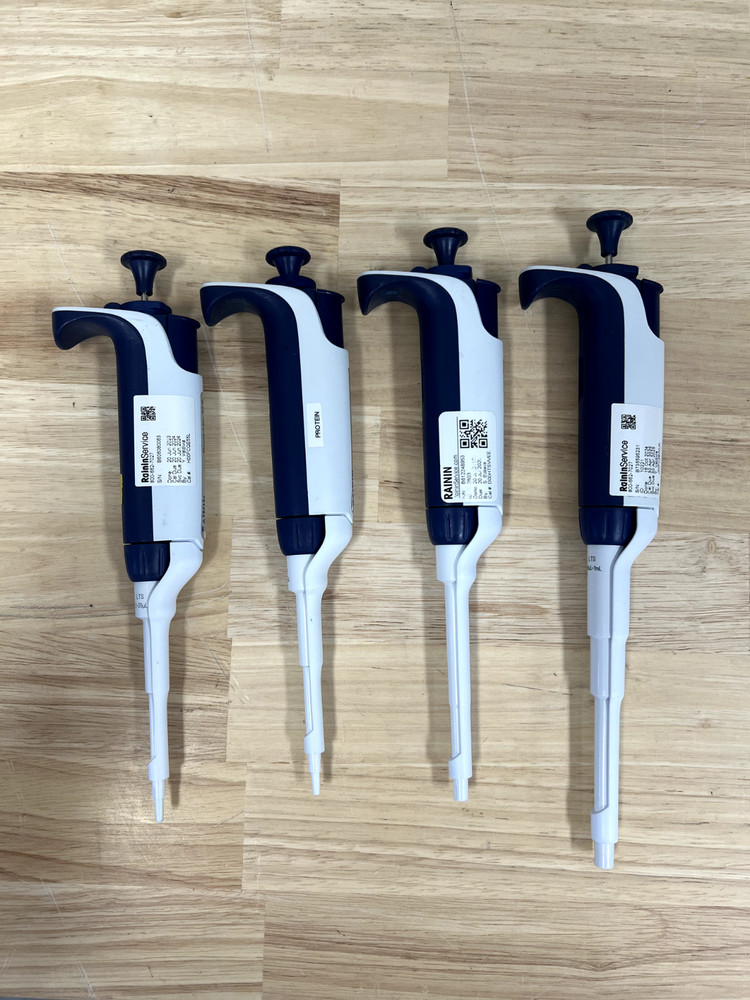 rainin pipet-lite xls LTS single channel P2 10 20 100 200 1000 pipette (500+)