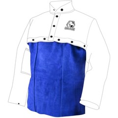 Revco Black Stallion Color Block Leather Cape Sleeves w/Bib (Medium) (JL1021-BB)