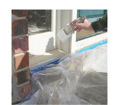 12 Ft. W X 400 Ft. L 0.31 Mil High Density Painters Plastic Sheeting