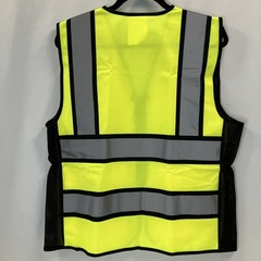Women’s 8-Pocket hi vis vest Saftey Green Yellow ANSI Compliant sz M Medium