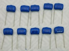 10 (LOT) .022 uf 630 VOLT CAPACITORS PPN POLYPROPLENE FILM