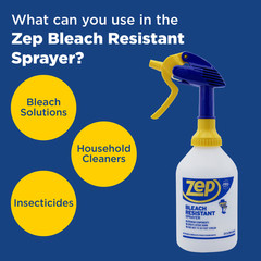 Zep Bleach Resistant Professional Sprayer Bottle – 32 oz (Case of 12) – ZUPRO2 –