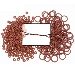 FKM Rubber O Ring 2.5mm Cross Section Brown Sealing Ring 1-195mm ID, 6-200mm OD