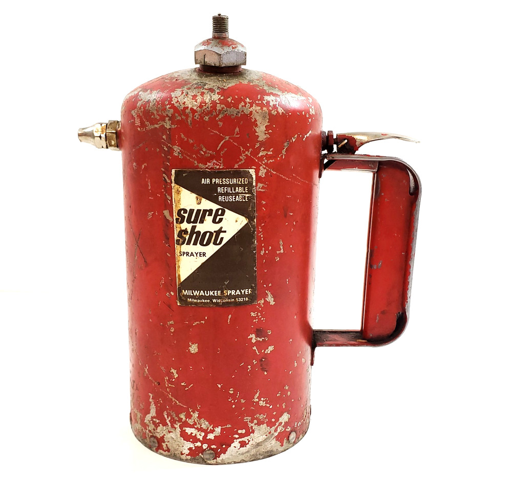 Vintage Milwaukee Sure Shot Sprayer Refillable Reusable Industrial 32oz 1 quart