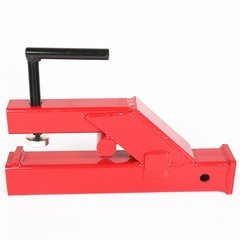Receiver Hitch 2″ Clamp On Trailer Tractor Bucket Mount Adapter For Deere Bobcat
