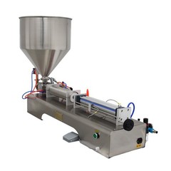 100-1000ml Paste Liquid Filling Mixing Machine for Shampoo Honey Single Nozzle