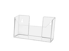 7.5″W Oversized Postcard Rack Open Back Brochure Display Holder Lot of 4