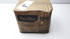 Polyco 10510 Polywear Gown Blue Large Pack of 100