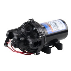 Everflo EF3000-QA 12V Diaphragm Sprayer Pump – 3.0GPM, 60 PSI Max, 3/4″ QA Ports