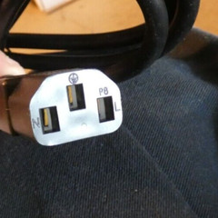 Set of 3 – New King Kord Power Cables 6′ Length 16A 250V~ Model KC-015