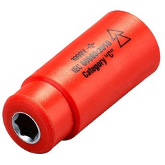 Itl 07204 1/4 In Drive Insulated Socket 15/64 In, 6 Mm