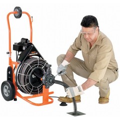General Wire Speedrooter 92R Automatic Self Feed Sewer Cleaner w/ 100′ x 3/4″